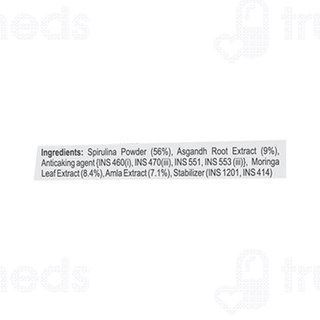 Patanjali Nutrela Natural Spirulina No Added Sugar Tablet 60