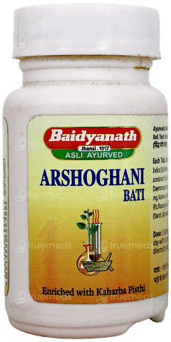 Baidyanath Arshoghani Bati Tablet 40 Baidyanath Arshoghani Bati Tablet 40
