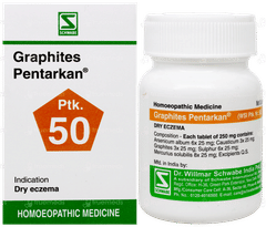 Dr Willmar Schwabe Graphites Pentarkan Ptk 50 Tablet 20Gm