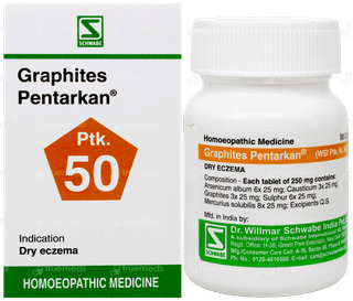Dr Willmar Schwabe Graphites Pentarkan Ptk 50 Tablet 20Gm