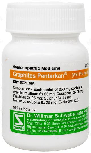 Dr Willmar Schwabe Graphites Pentarkan Ptk 50 Tablet 20Gm