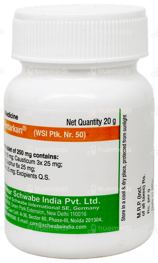 Dr Willmar Schwabe Graphites Pentarkan Ptk 50 Tablet 20Gm