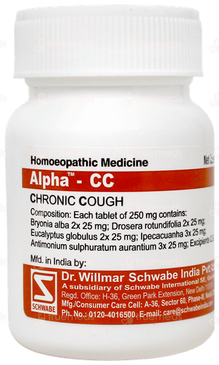 Dr Willmar Schwabe Alpha Cc Tablet 20Gm