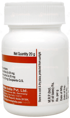 Dr Willmar Schwabe Alpha Cc Tablet 20Gm