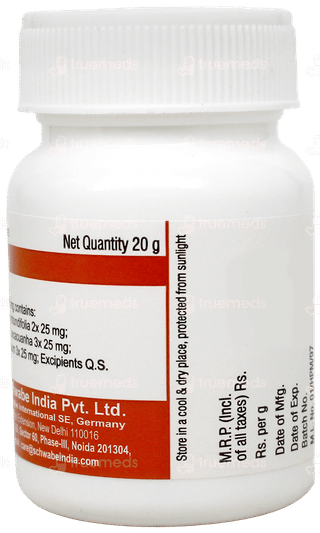 Dr Willmar Schwabe Alpha Cc Tablet 20Gm