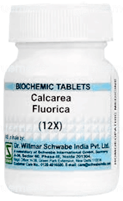 Dr Willmar Schwabe Calcarea Fluorica 12x Biochemic Tablet 20gm