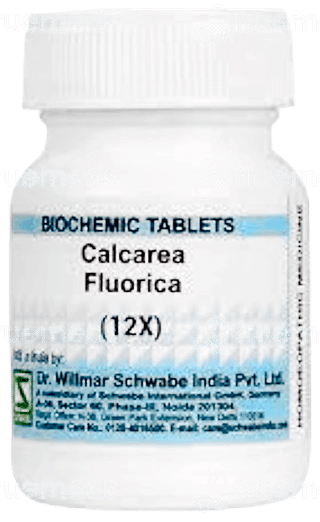 Dr Willmar Schwabe Calcarea Fluorica 12X Biochemic Tablet 20Gm