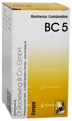 Dr Reckeweg Bio Combination Bc 5 Tablet 20gm