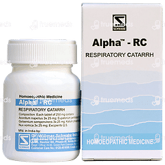Dr Willmar Schwabe India Alpha Rc Respiratory Catarrh Tablet 20 GM Dr Willmar Schwabe India Alpha Rc Respiratory Catarrh Tablet 20 GM