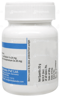 Dr Willmar Schwabe India Alpha Rc Respiratory Catarrh Tablet 20 GM