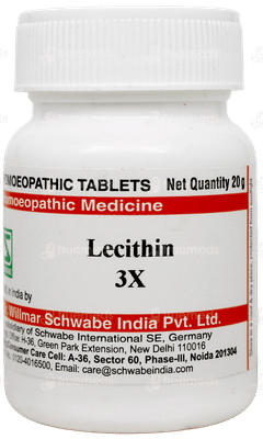 Dr Willmar Schwabe Lecithin 3X Tablet 20Gm