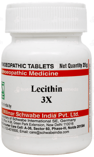 Dr Willmar Schwabe Lecithin 3X Tablet 20Gm