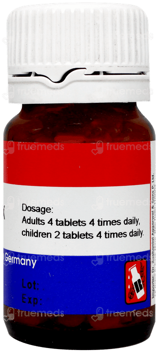 Dr Willmar Schwabe India Silicea 6X Biochemic Tablet 20 Gm