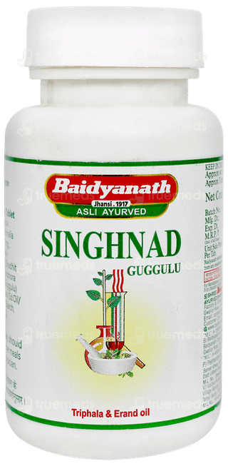Baidyanath Singhanad Guggulu Tablet 80