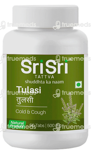 Sri Sri Tattva Tulasi 500 MG Tablet 60