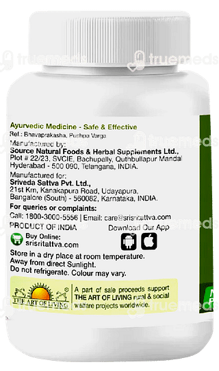 Sri Sri Tattva Tulasi 500 MG Tablet 60