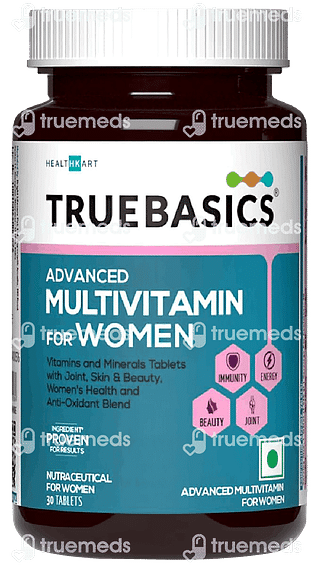 Truebasics Advanced Multivitamin For Women Tablet 30