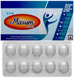 Maxum Men Non Veg Tablet 10 Maxum Men Non Veg Tablet 10