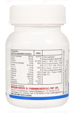 Baksons Nail & Hair Aid Tablet 30