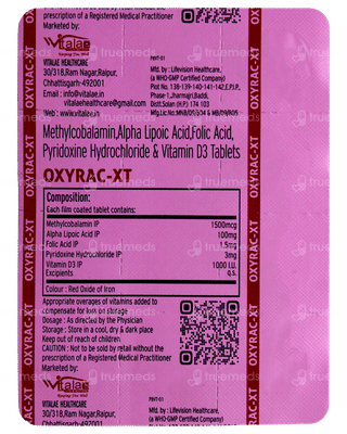 Oxyrac Xt Tablet 10