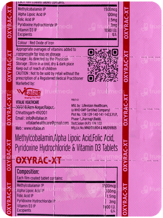 Oxyrac Xt Tablet 10