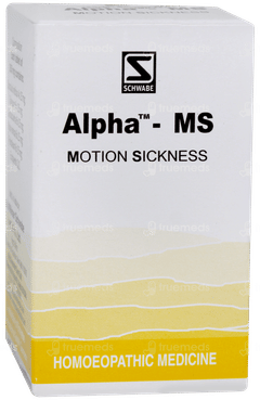 Dr Willmar Schwabe Alpha Ms Tablet 20gm