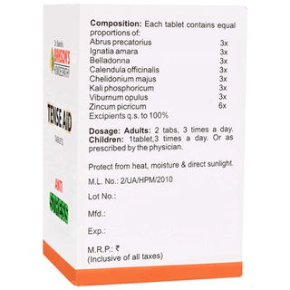 Baksons Tense Aid Tablet 75