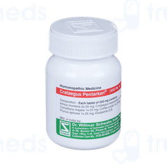 Dr Willmar Schwabe India Crataegus Pentarkan Ptk 36 Tablet 20 GM