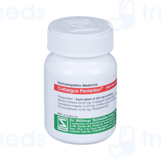 Dr Willmar Schwabe India Crataegus Pentarkan Ptk 36 Tablet 20 GM