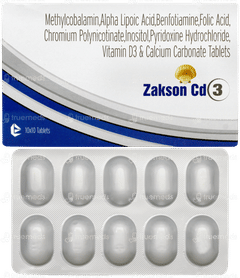 Zakson Cd 3 Tablet 10