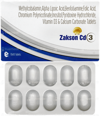 Zakson Cd 3 Tablet 10