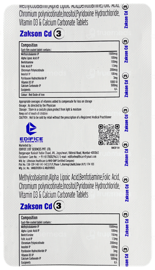 Zakson Cd 3 Tablet 10