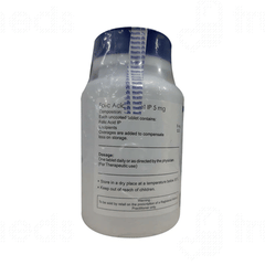 Healthvit Folic Acid 5mg Tablet 60 Healthvit Folic Acid 5mg Tablet 60