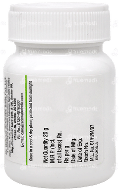Dr Willmar Schwabe India Azadirachta Indica 1x Mt Tablet 20 GM