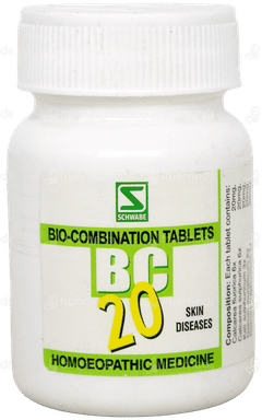 Dr Willmar Schwabe Bio Combination Bc 20 Tablet 20gm