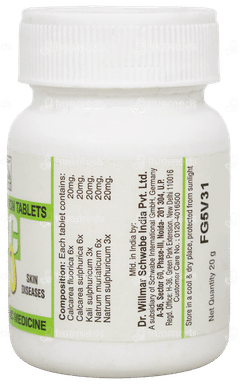 Dr Willmar Schwabe Bio Combination Bc 20 Tablet 20gm