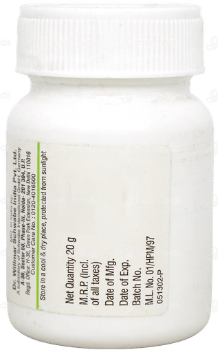 Dr Willmar Schwabe Bio Combination Bc 20 Tablet 20gm