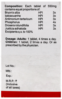Baksons Kof Aid Tablet 75