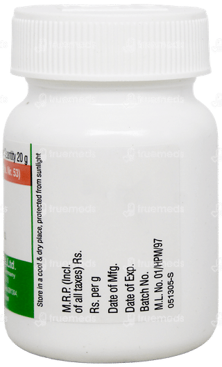 Dr Willmar Schwabe Hepar Sulphuris Pentarkan Ptk 53 Tablet 20gm