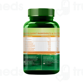 Himalayan Organics Calcium Magnesium Zinc Tablet 120