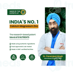 Himalayan Organics Calcium Magnesium Zinc Tablet 120
