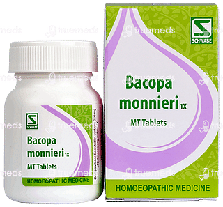 Dr Willmar Bacopa Monnieri 1x Mt Tablet 20 GM