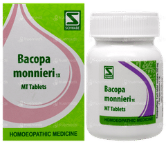 Dr Willmar Schwabe Bacopa Monnieri 1x Mt Tablet 20gm
