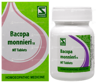 Dr Willmar Schwabe Bacopa Monnieri 1x Mt Tablet 20gm