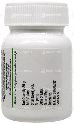 Dr Willmar Schwabe Bacopa Monnieri 1x Mt Tablet 20gm