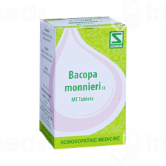 Dr Willmar Schwabe Bacopa Monnieri 1x Mt Tablet 20gm