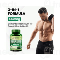 Himalayan Organics Magnesium Citrate And Glycinate Tablet 120