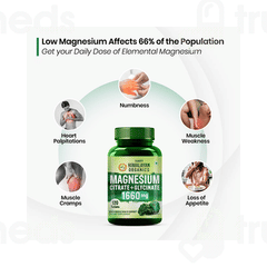 Himalayan Organics Magnesium Citrate And Glycinate Tablet 120