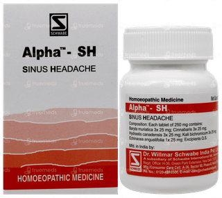 Dr Willmar Schwabe Alpha Sh Tablet 20gm