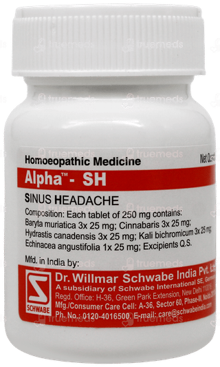 Dr Willmar Schwabe Alpha Sh Tablet 20gm